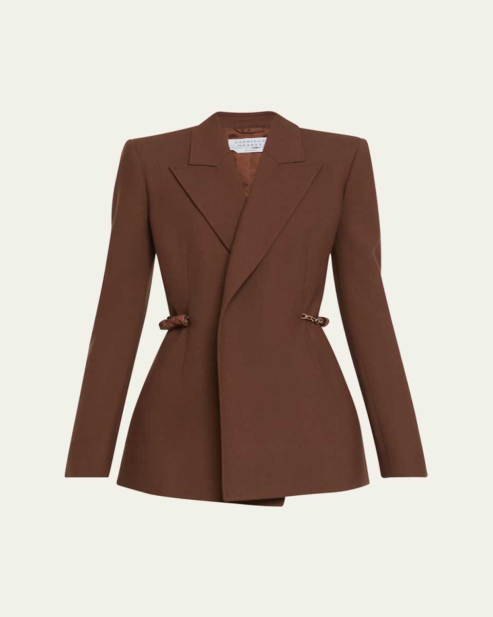 Epona Chain Link Wool Blazer